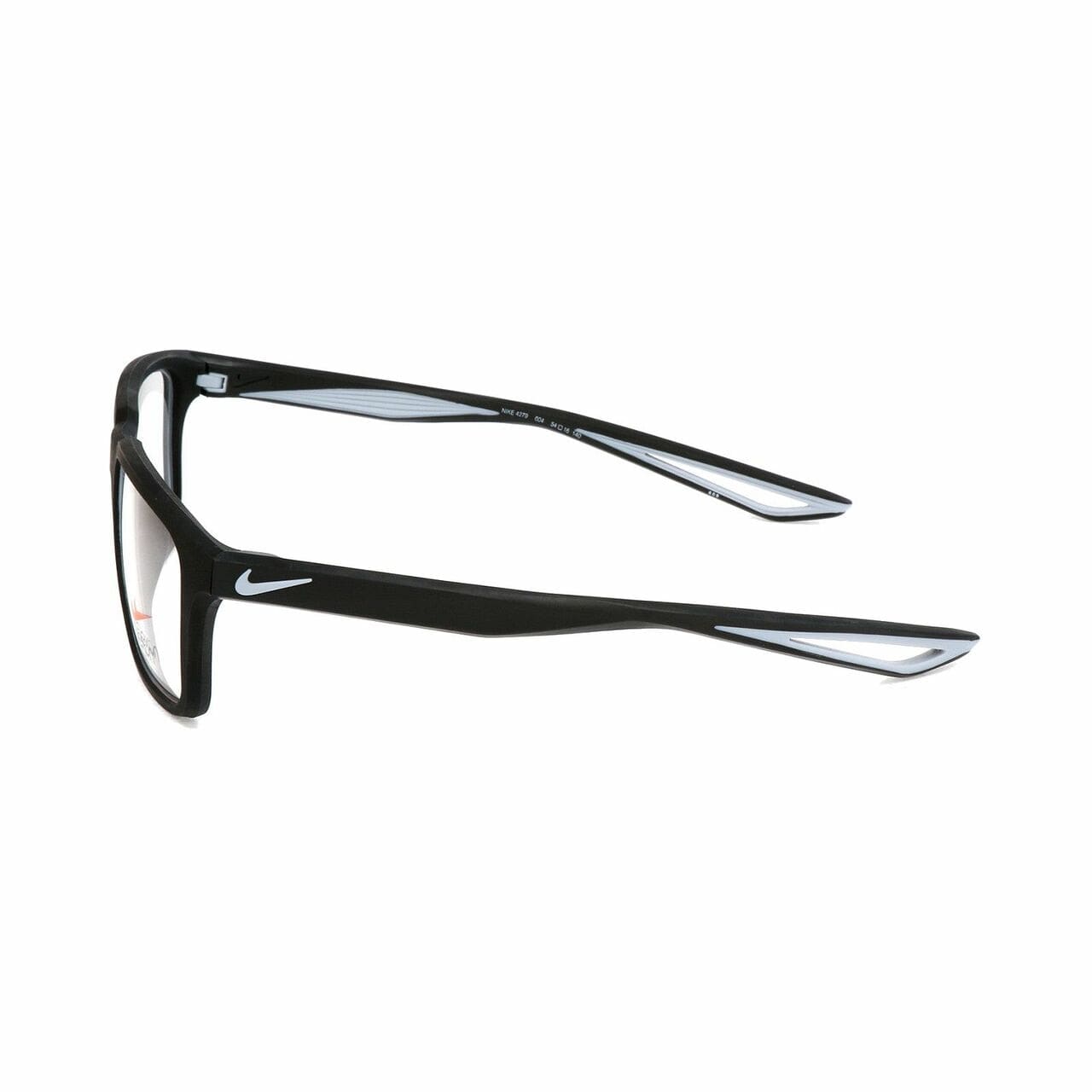 Nike 4279-004 Black Square Men's Plastic Eyeglasses 886895291576
