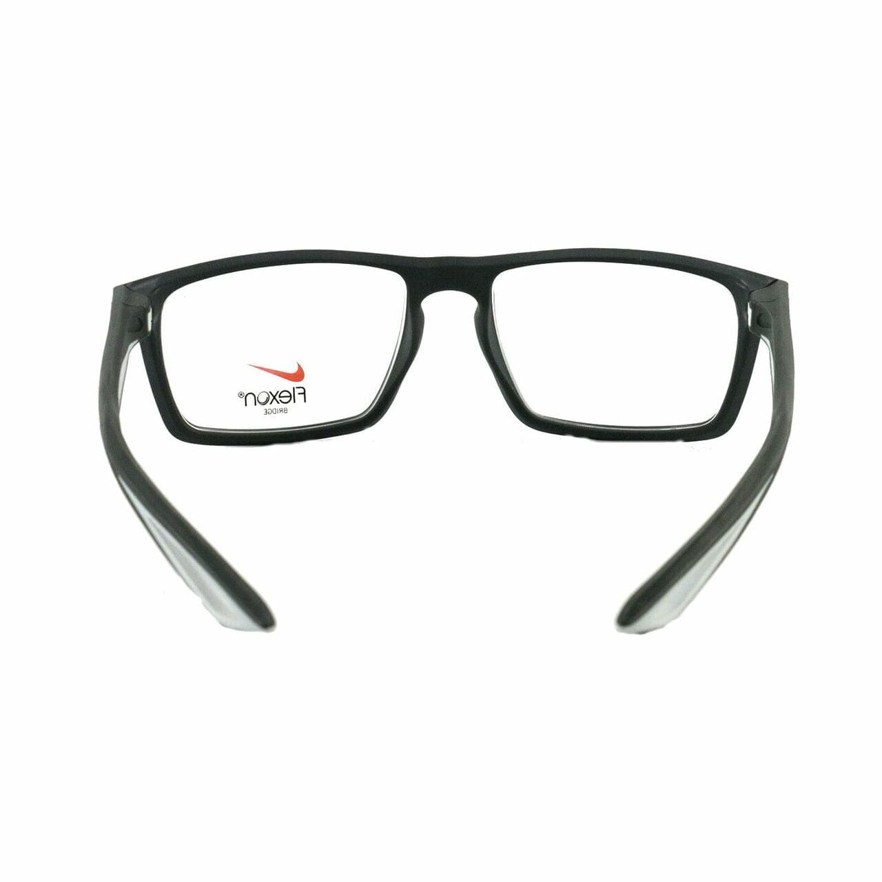 Nike 4280-034 Obsidian Pure Platinum Rectangular Men's Plastic Eyeglasses 886895308748
