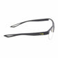 Nike 5001-400 Matte Blue Rectangular Unisex Plastic Eyeglasses 886895290784