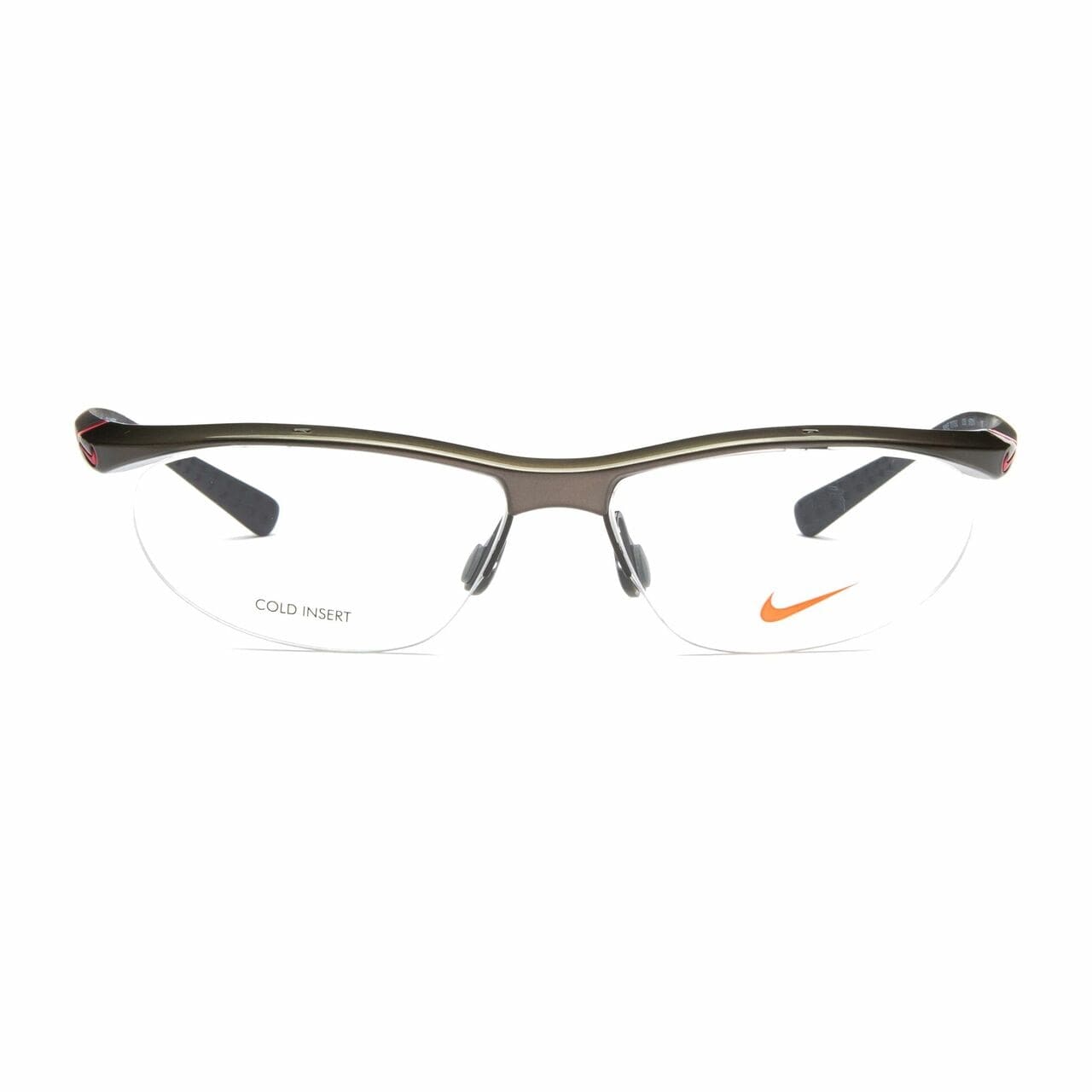 Nike 7070/2-035 Stealth Oval Men's Acetate Eyeglasses 883121648135