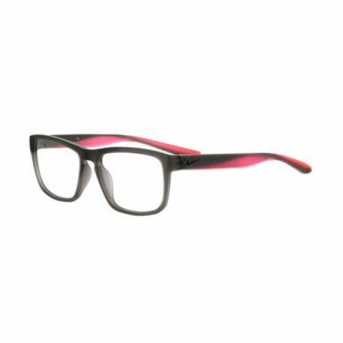 Nike 7104-030 Anthracite Square Unisex Plastic Eyeglasses - 