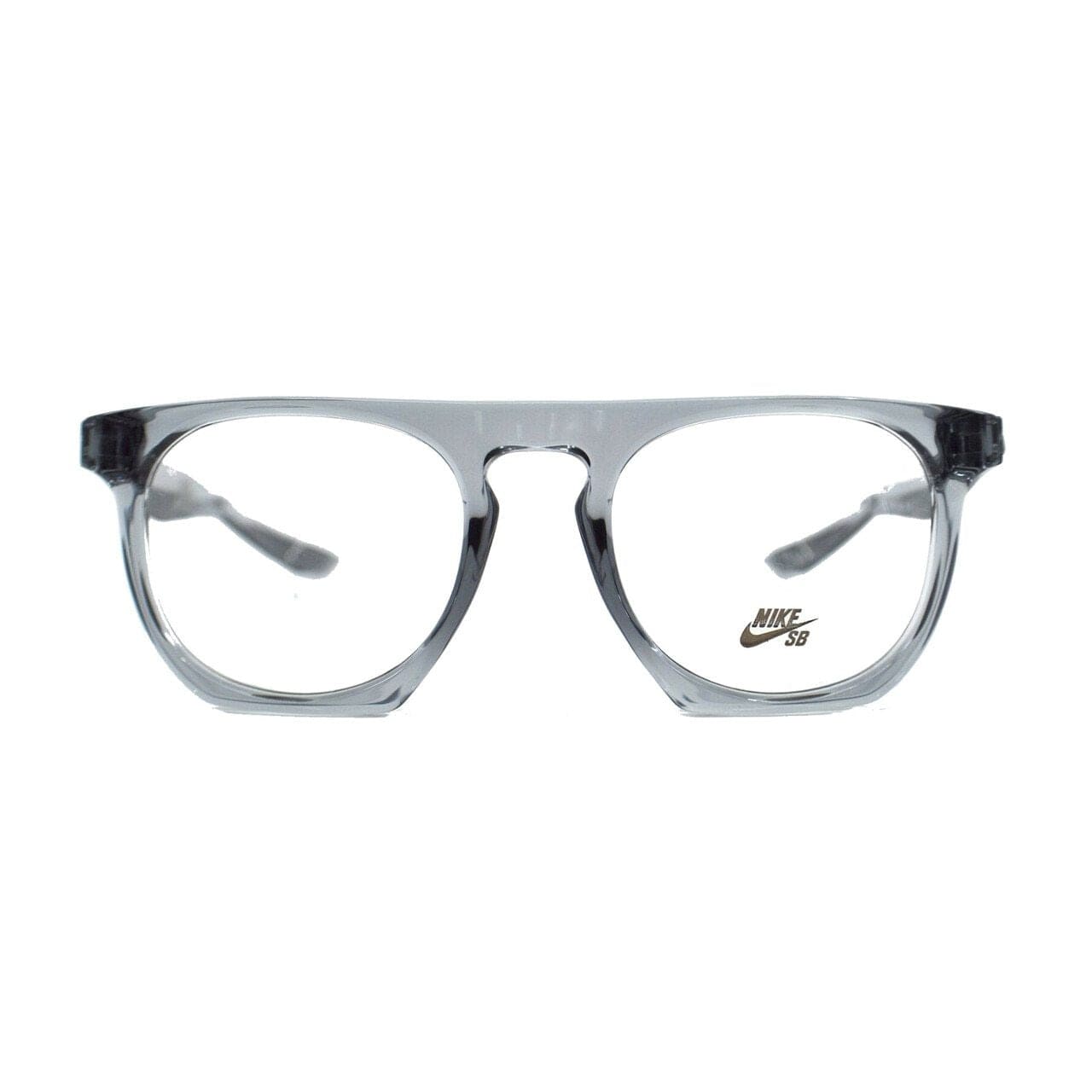 Nike 7110-060 Wolf Grey Square Unisex Plastic Eyeglasses 886895332330