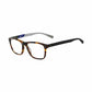 Nike 7241-200 Tortoise Square Unisex Plastic Eyeglasses 886895290463