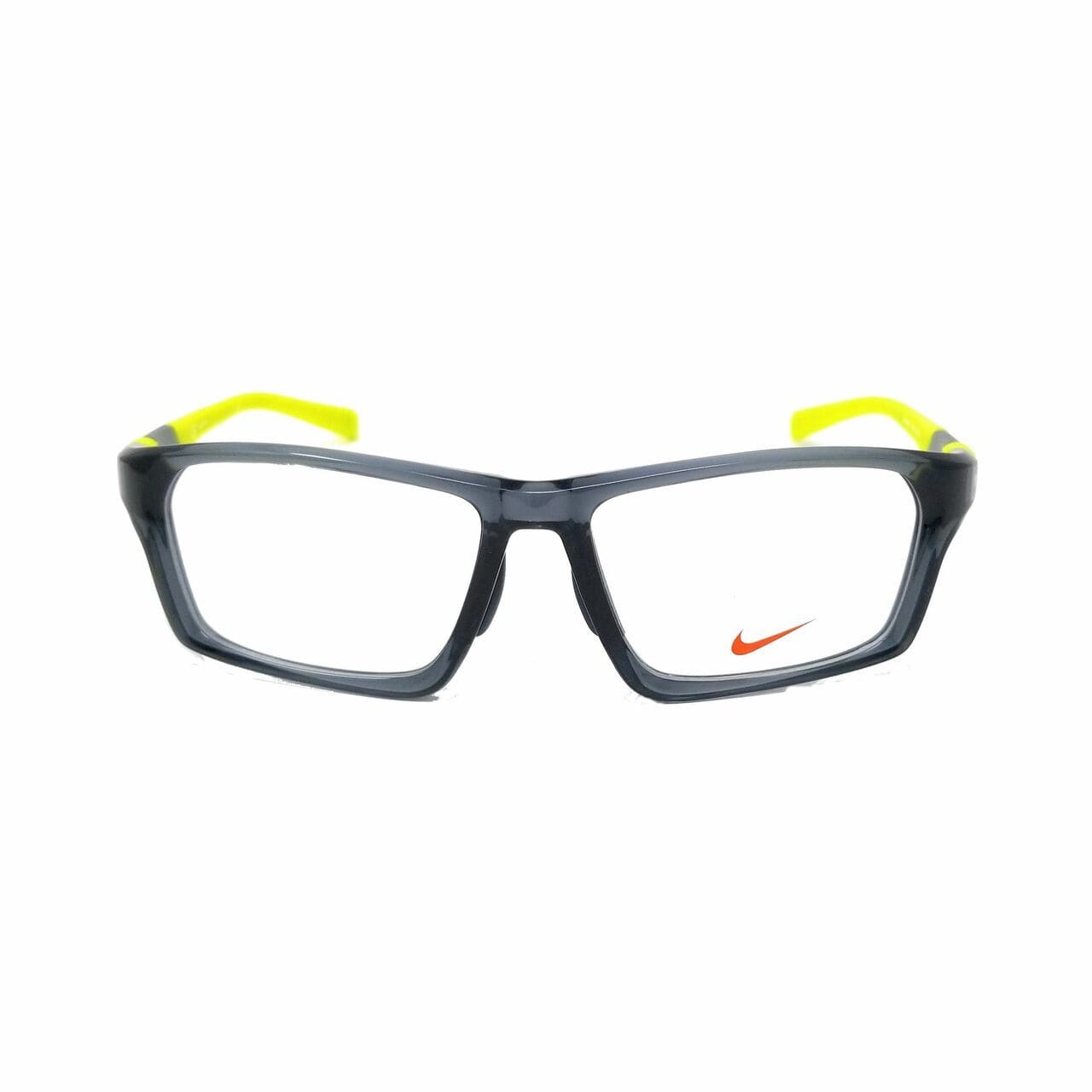 Nike 7878AF-029 Crystal Dark Magnet Grey Rectangular Men's Injected Eyeglasses 886895218177