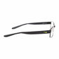 Nike 8171-001 Black Rectangular Men's Metal Eyeglasses 886895282864