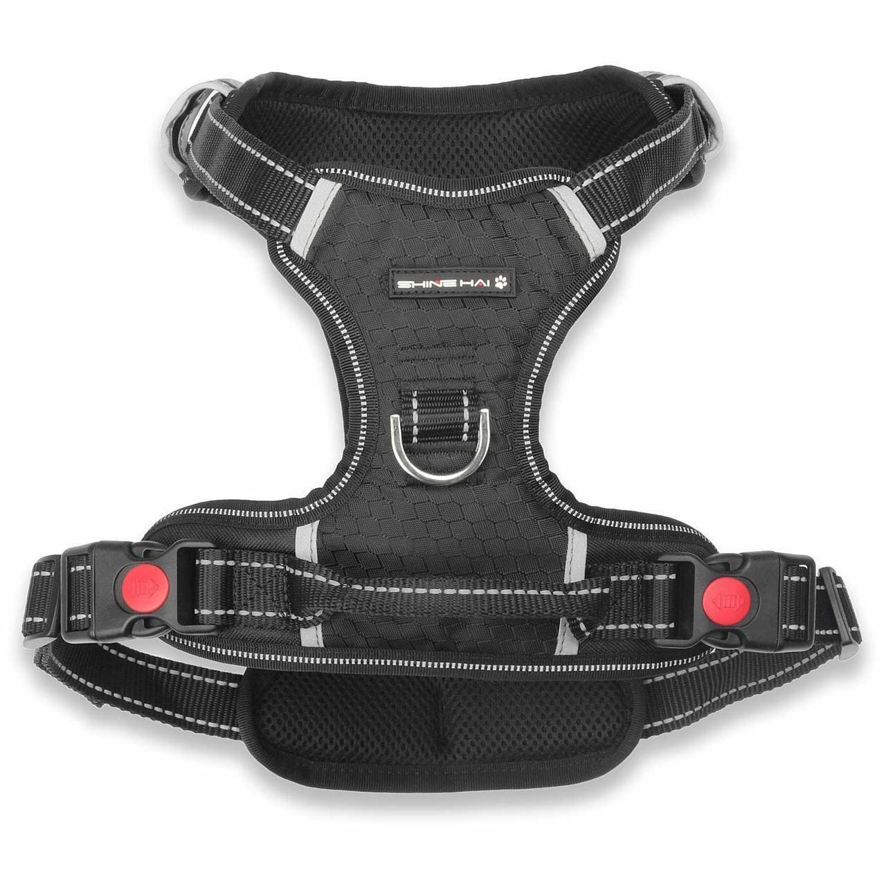 Premium No Pull Dog Harness, Adjustable Pet Soft Vest Harness with Reflective Oxford Material, Perfect for Large Medium Dogs Walking Training Outdoor