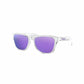 Oakley OJ9006-03 Frogskins XS Polished Clear Square Violet Iridium Youth Fit Sunglasses 888392374011