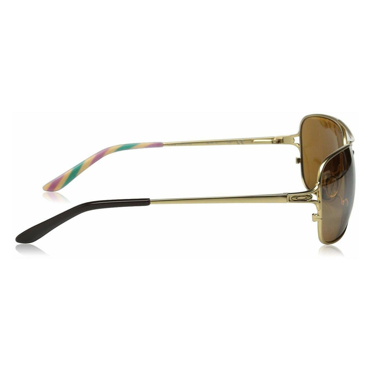 Oakley OO4101-03 Conquest Satin Gold Aviator Tungsten Iridium Lenses Sunglasses Frames 888392072160
