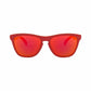 Oakley OO9013-E055 Frogskins Grips Collection Matte Red Square Prizm Ruby Lens Sunglasses 888392347886