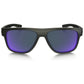 Oakley OO9199-02 Breadbox Matte Black Ink  Square Violet Iridium Lens Sunglasses 700285832326