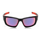 Oakley OO9236-02 Valve Polished Black Rectangular Positive Red Iridium Lens Men's Sunglasses 700285879505