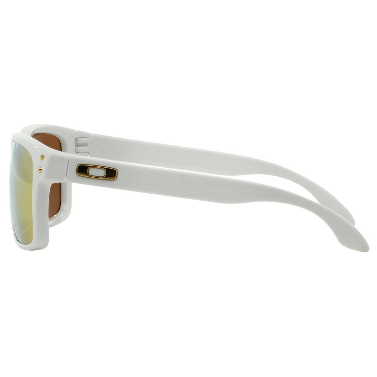 Oakley Holbrook OO9244-14 Polished White Frame 24k Iridium Lens Sunglasses - Asia Fit