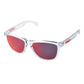 Oakley OO9245-40 Frogskins Crystal Polished Clear Wayfarer Torch Iridium Lens Sunglasses 888392234414