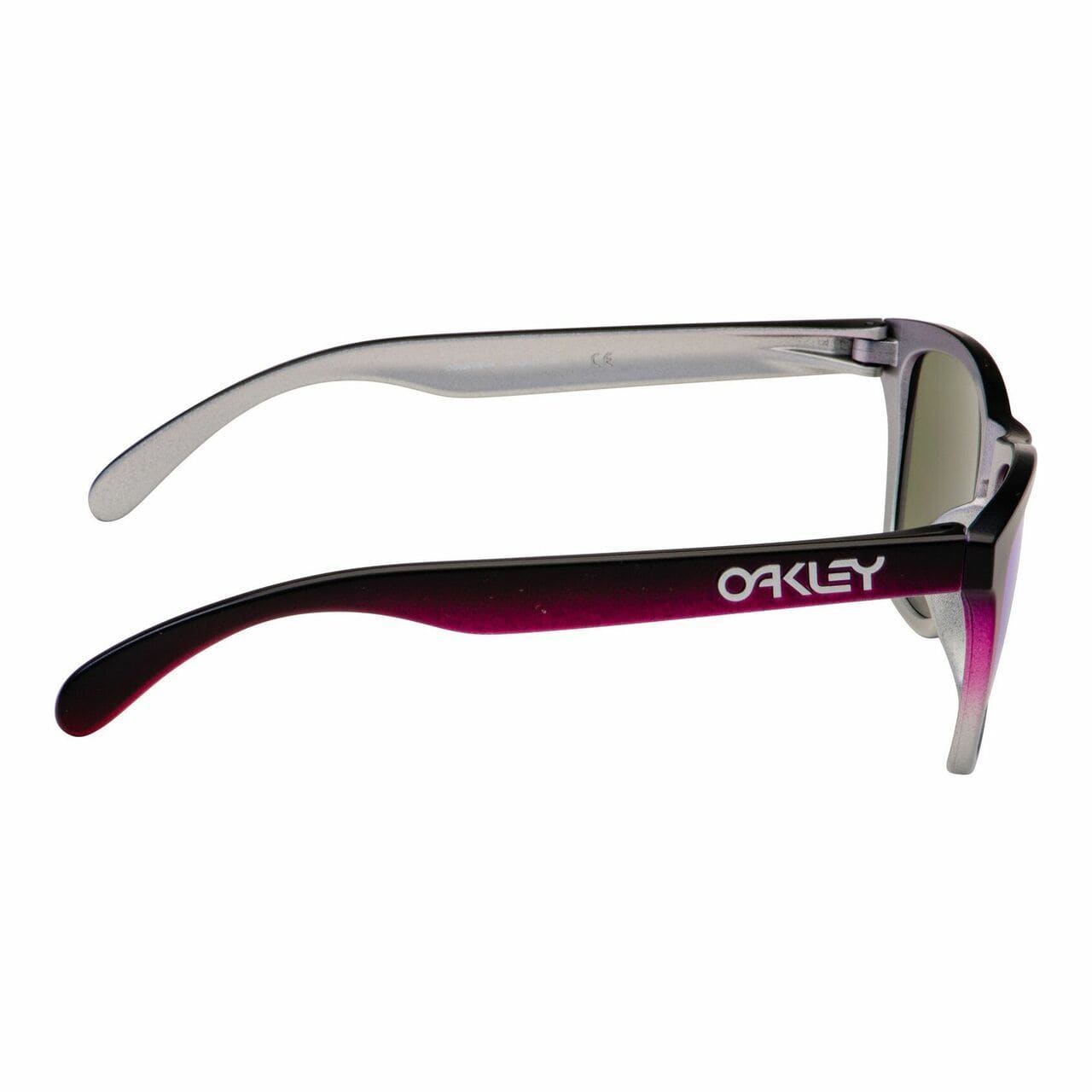 Oakley OO9245-8154 Frogskins Black Pink Fade Square Prizm Sapphire Lens Sunglasses 888392395139