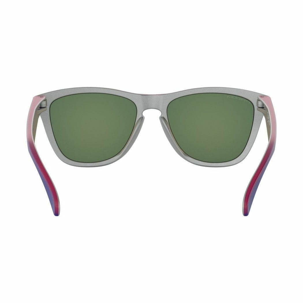 Oakley OO9245-8254 Frogskins Pink Blue Fade Square Prizm Ruby Lens Sunglasses 888392395146