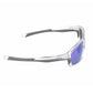 Oakley OO9247-06 Chainlink Polished Clear Rectangular Purple Iridium Lenses Sunglasses 700285910673