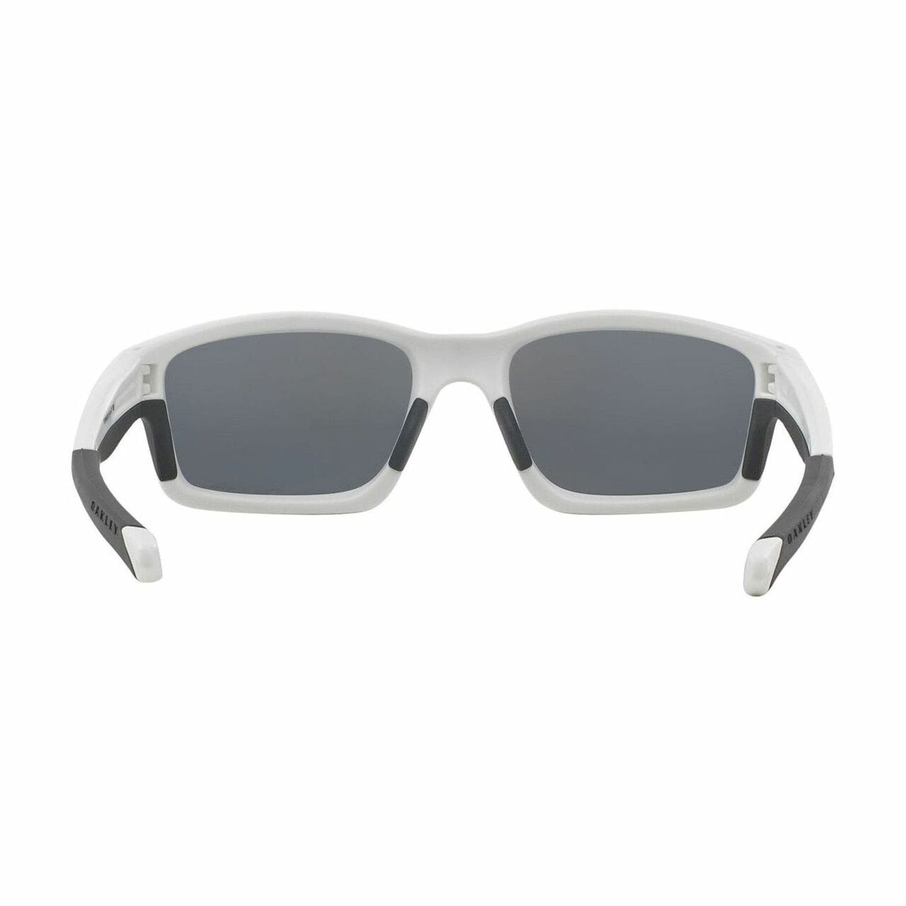 Oakley OO9247-07 Chainlink Matte White Rectangular Grey Polarized Lens Sunglasses 700285910680