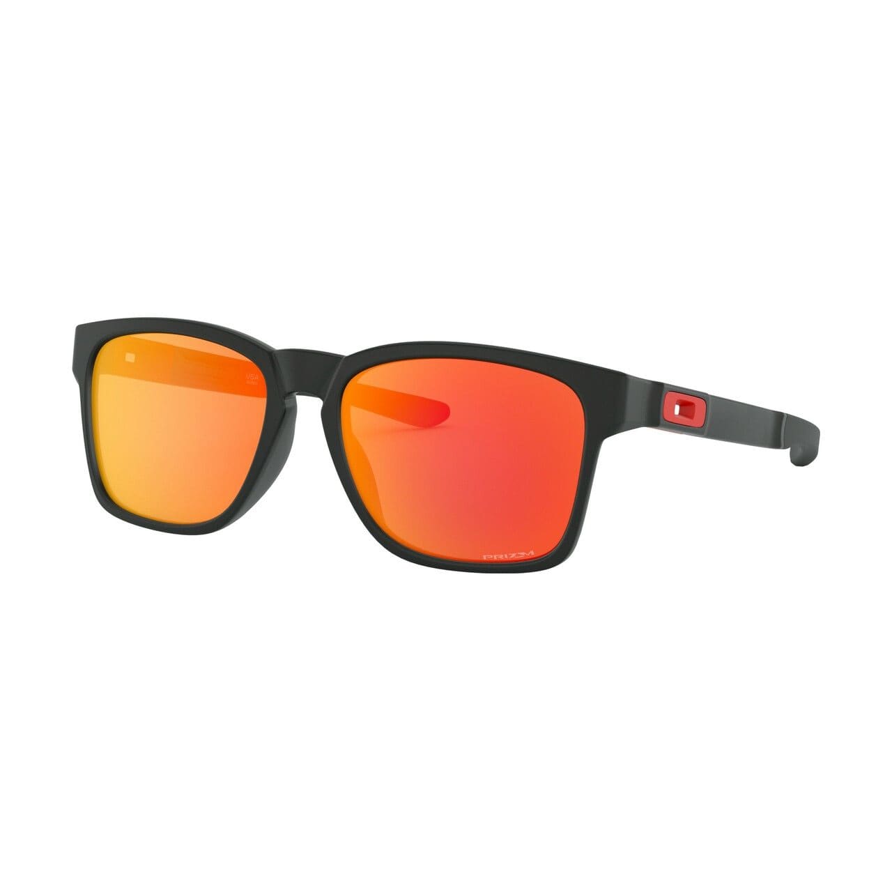 Oakley OO9272-2555 Catalyst Matte Black Square Prizm Ruby Lens Men's Sunglasses 888392320681