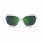 Oakley OO9312-07 Proxy Polished White Oversize Jade Iridium Lenses Sunglasses 888392217615