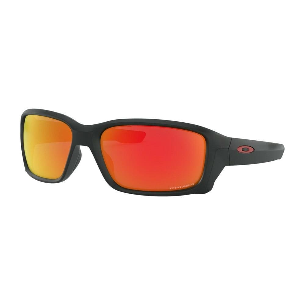 Oakley OO9331-1558 Straightlink Black Ink Rectangular Prizm Ruby Lenses Sunglasses Frames 888392320629