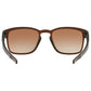 Oakley OO9353-09 Latch Matte Rootbeer Square Dark Brown Gradient Lens Sunglasses 888392222718