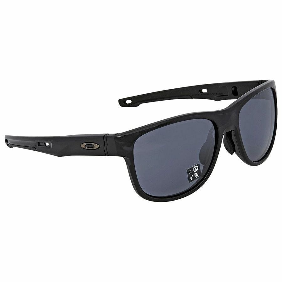 Oakley OO9369-01 Crossrange Sunglasses Black Frame Grey Lens 888392268280