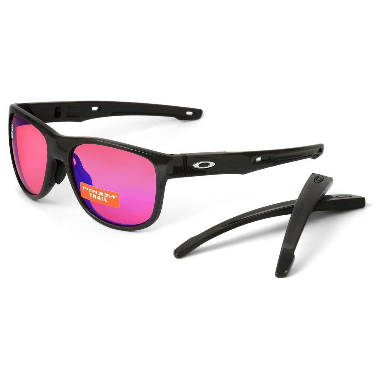 Oakley OO9369-0357 Crossrange Sunglasses Black Frame Prizm Trail Lens 888392268303