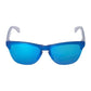 Oakley OO9374-07 Frogskins Lite Matte Translucent Square Prizm Sapphire Lens Men's Sunglasses 818208617940