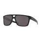 Oakley OO9382-2960 Crossrange Patch Polished Black Rectangular Prizm Grey Lens Sunglasses 888392428233