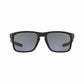 Oakley OO9385-01 Holbrook Mix Polished Black Square Grey Lens Sunglasses 888392294944
