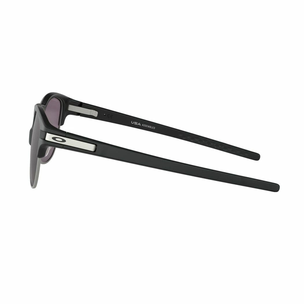 Oakley OO9394-0155 Latch Key Matte Black Round Prizm Grey Lens Sunglasses 888392332240