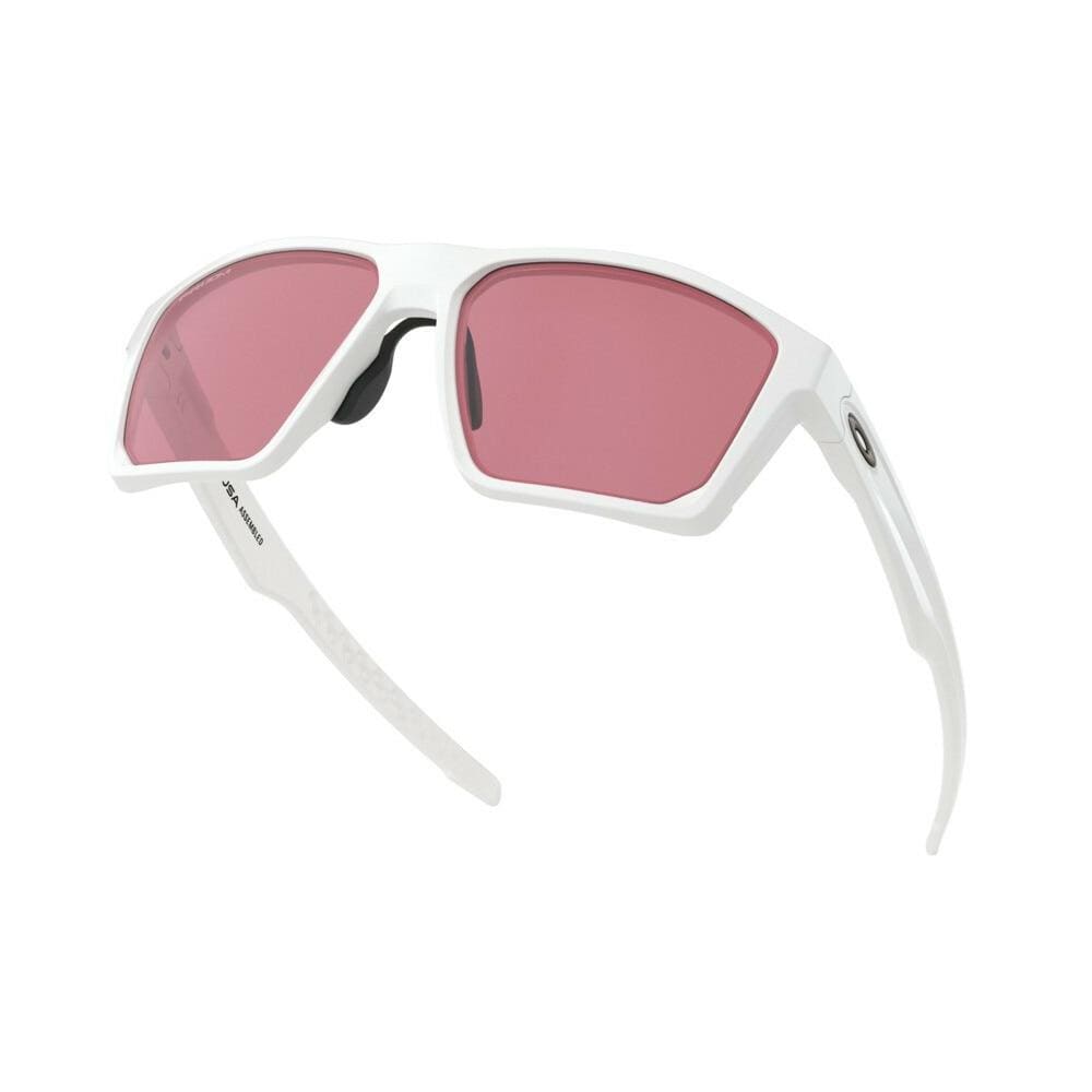 Oakley OO9398-0558 Targetline Polished White Square Prizm Dark Golf Lens Sunglasses 888392336750