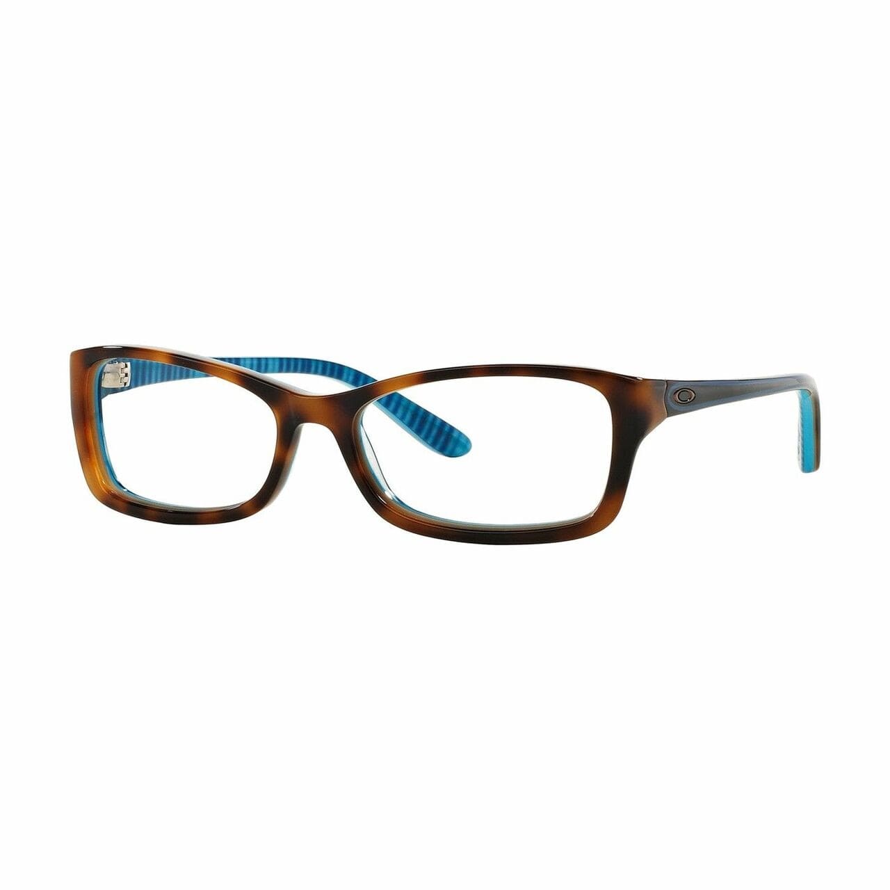Oakley OX1088-0153 Short Cut Tortoise Plaid Rectangular Women's Eyeglasses 700285658407