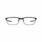 Oakley OX3222-0154 Steel Plate Powder Coal Rectangular Men's Metal Eyeglasses 888392247193