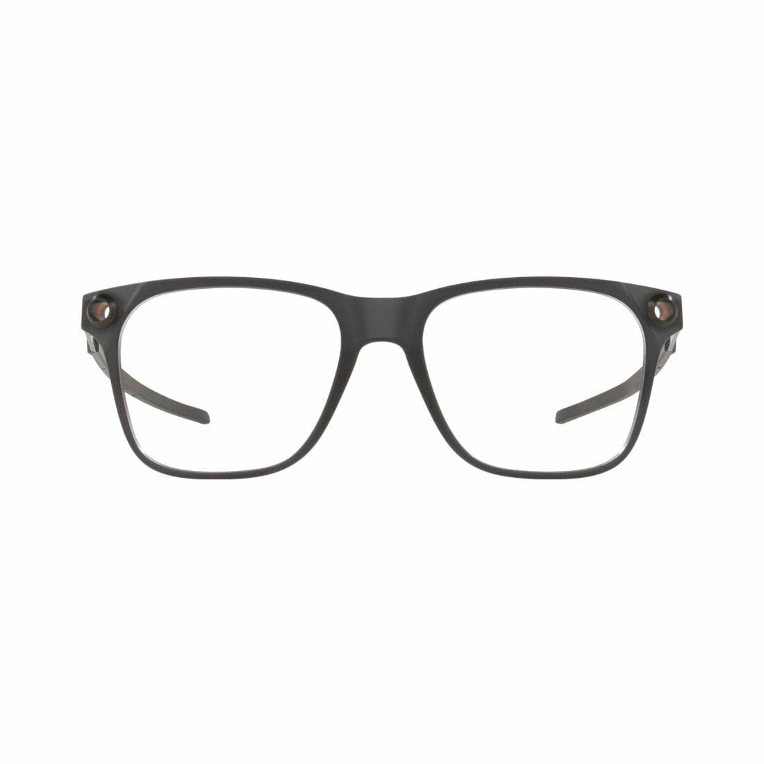 Oakley OX8152-0253 Apparition Satin Grey Smoke Square Men's Plastic Eyeglasses 888392439338