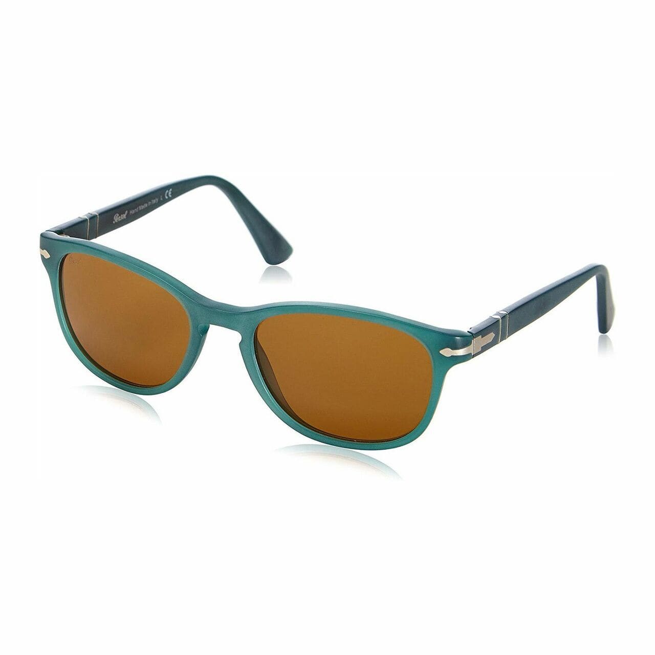 Persol PO3086-9019/33 Ossidiana Rectangle Brown Lens Men's Sunglasses 8053672246001