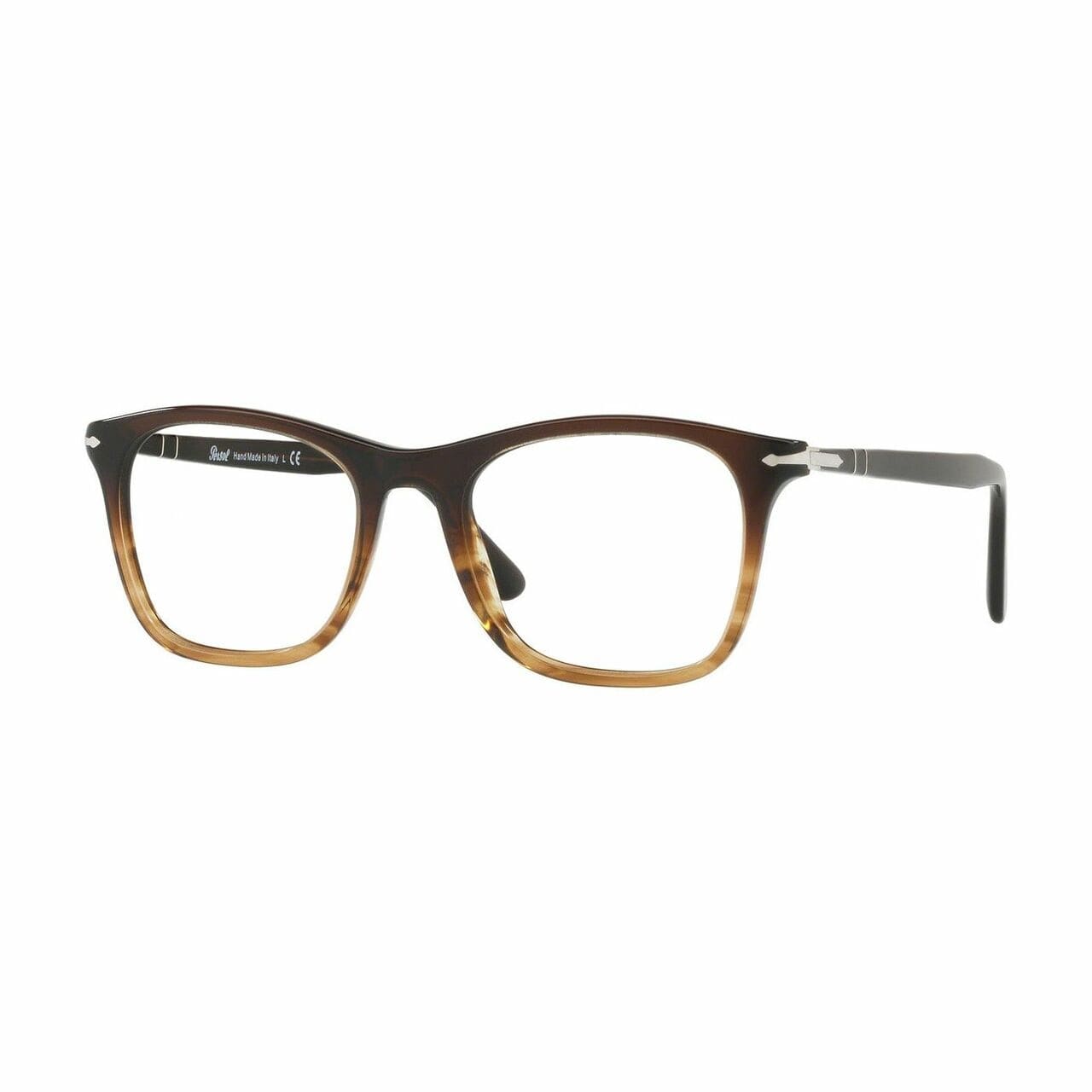 Persol PO3188V-1026 Brown Tortoise Square Women's Plastic Eyeglasses 8053672825305
