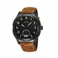 Philip Stein 17BSBKLCASTM Prestige Brown Leather Black Dial Men's Quartz Watch 794504349443