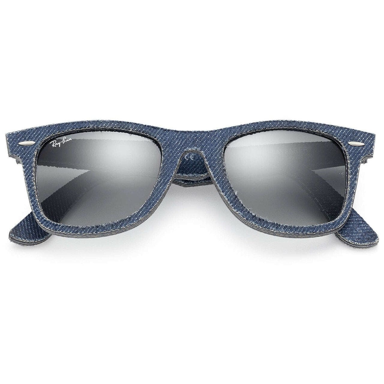 Ray-Ban Original Wayfarer RB2140 116371 Blue Denim Grey Gradient Lens Sunglasses