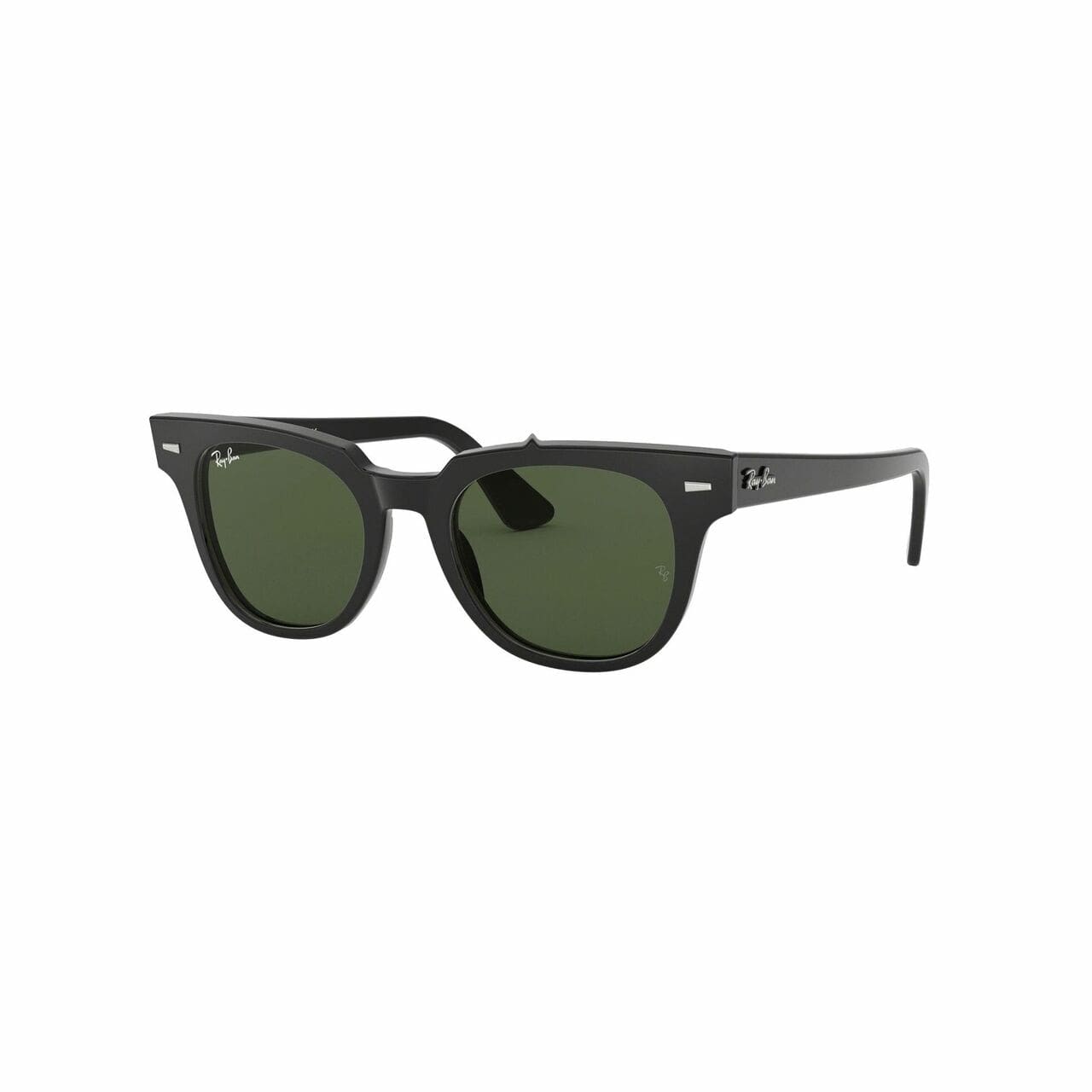 Ray-Ban RB2168-901/31 Meteor Classic Black Square Green Classic G-15 Lens Acetate Sunglasses 8053672994643