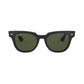 Ray-Ban RB2168-901/31 Meteor Classic Black Square Green 