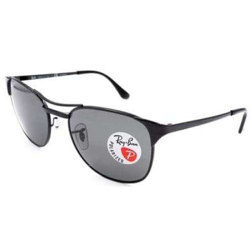 Ray-Ban RB3429-002/58 Signet Black Metal Frame and Grey 