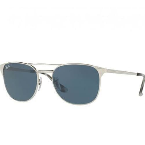 Ray-Ban RB3429M-003/R5 Signet Silver Square Blue Grey 