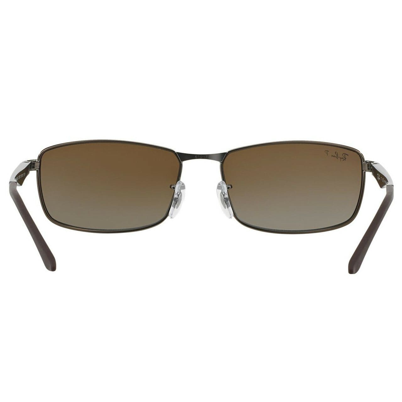 Ray-Ban RB3498 029/T5 Active Lifestyle Sunglasses Gunmetal Frame 61mm Polarized Brown Gradient Lens 8053672303681