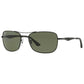 Ray-Ban RB3515-006/9A Active Sunglasses With Black Metal Frame Polarized Green Classic G-15 Lens 8053672189117