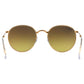 Ray-Ban RB3532-198/7X Bronze Copper Round Lilac Gradient Flash Lens Sunglasses 8053672604412