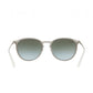 Ray-Ban RB3539 9080I7 Erika Silver and Blue Metal Frame with Green Gradient Aviator Sunglasses 8053672840124