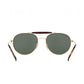 Ray-Ban RB3540-001 Gold Round Green Classic G-15 Lens Metal Sunglasses 8053672611878