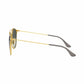 Ray-Ban RB3546-9174/71 Grey Gold Round Grey Gradient Lens Sunglasses 8056597081665