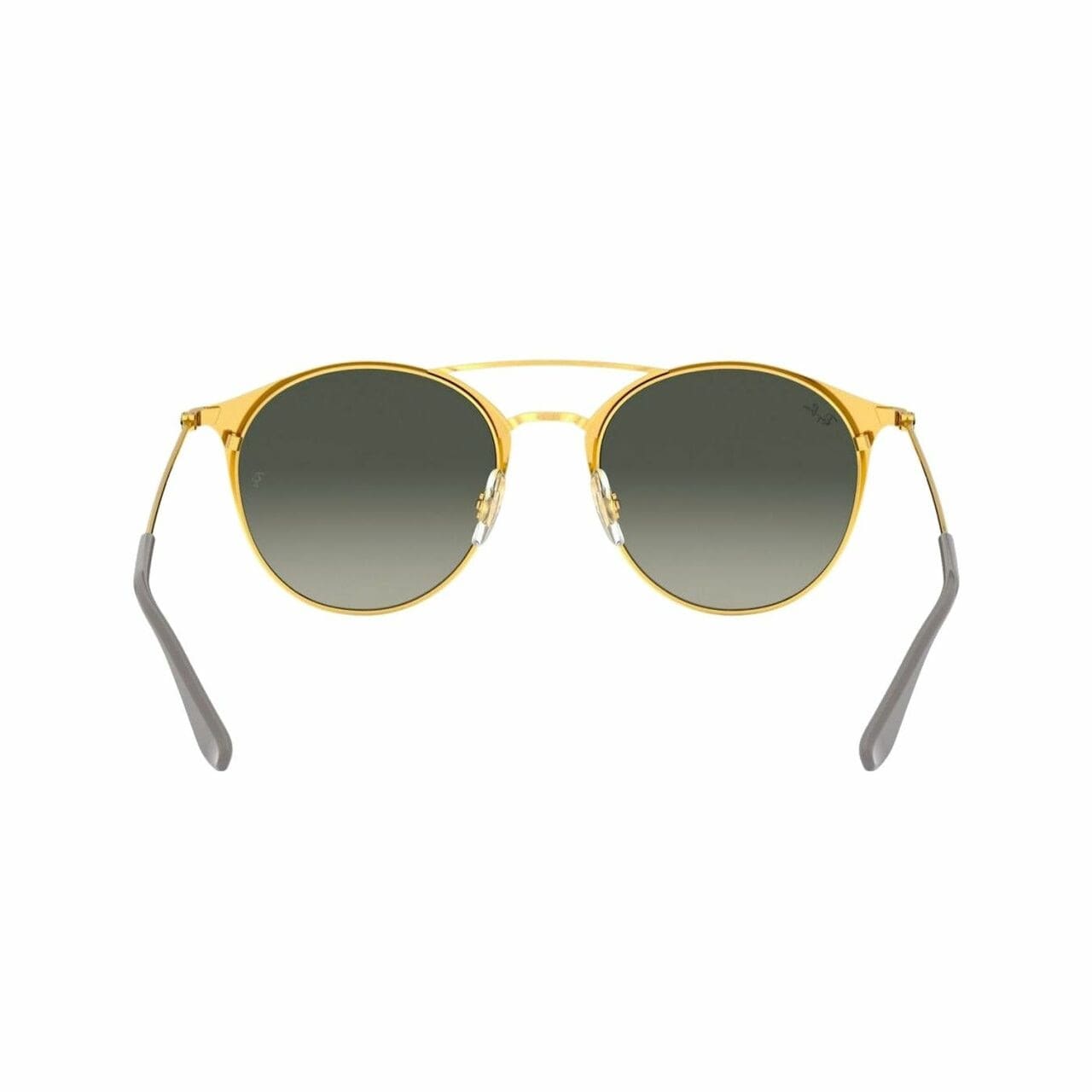 Ray-Ban RB3546-9174/71 Grey Gold Round Grey Gradient Lens 